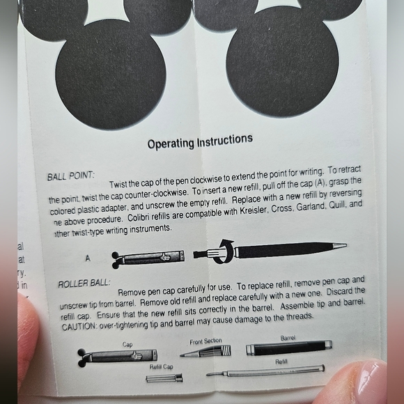 Colibri Mickey Mouse Ink Pen - Picture 6 of 9